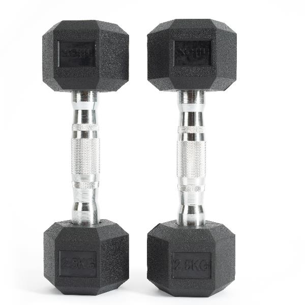 NILOX FITNESS DUMBBELL 2X 2.5KG