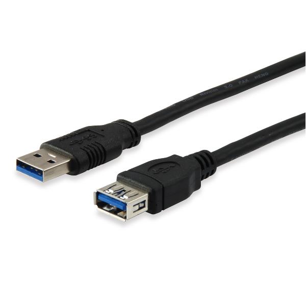 USB 3.0 EXTENSION A->A M/F 3M, BLAC