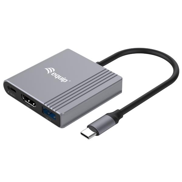 3 IN 1 USB-C TO HDMI/USB-A/USB PD A