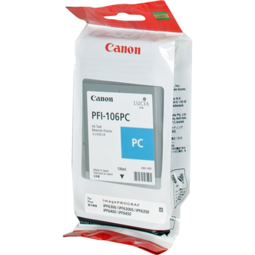 PFI-106PC Ciano FOTO cartuccia inchiostro 130ml