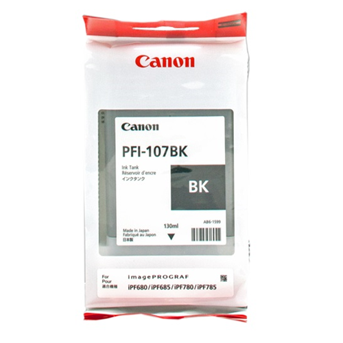 PFI-107BK Cartuccia inchiostro nero 130ml