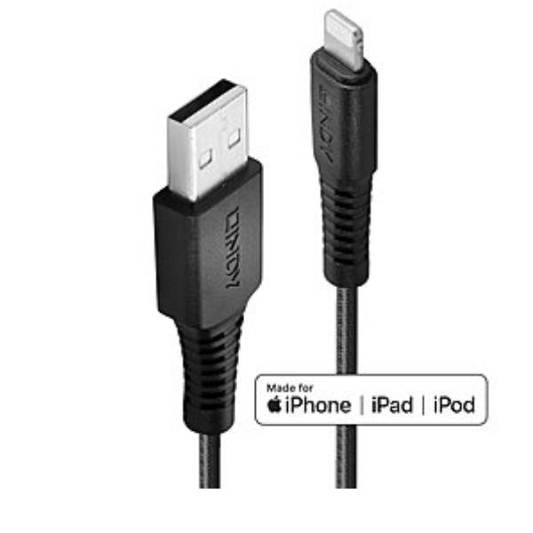 3M USB AN LIGHTNING KABEL, KEVLAR