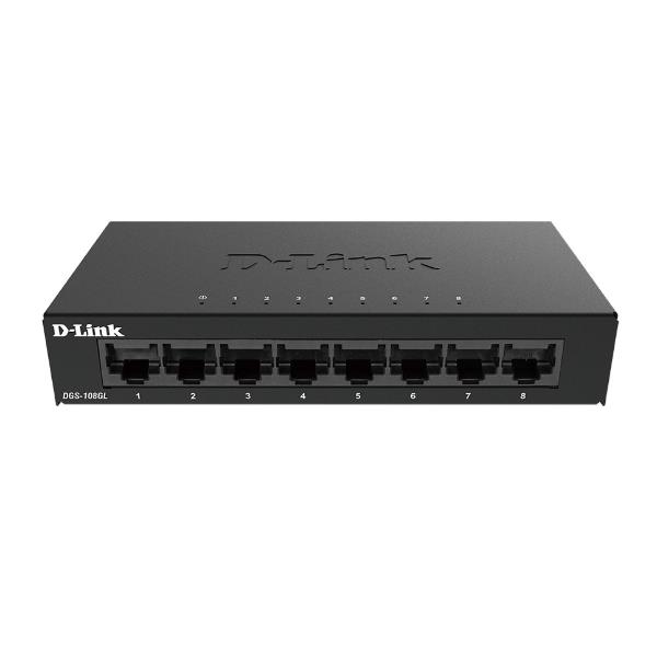 8-PORT GIGABIT ETHERNET METAL