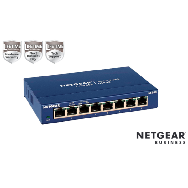 8PT COPPER GIGABIT SWITCH