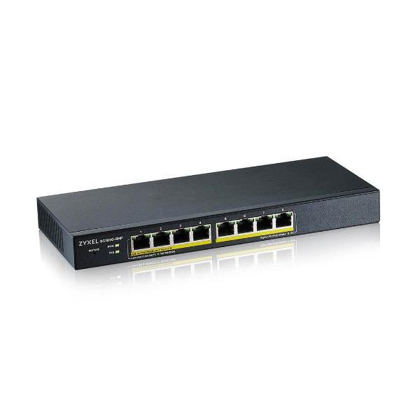 SWITCH WEB MANAGED 8P GIGABIT POE