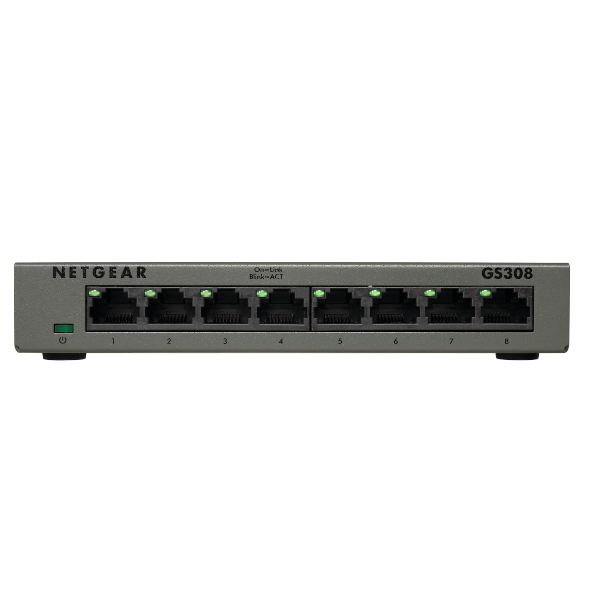 8PT GIGE UNMANAGED SW 300-SERIES