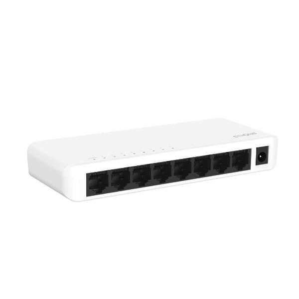 SWITCH 8 PORTE GIGABIT PLASTICA