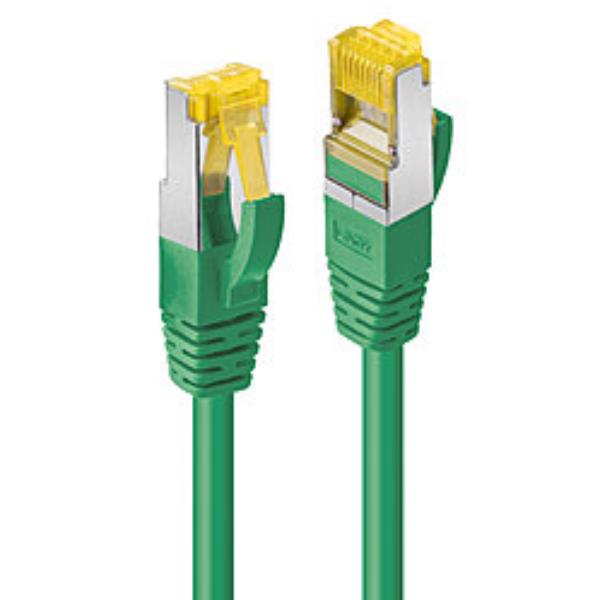 0.3M RJ45 S/FTP LSZH CABLE, GREEN