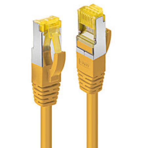 0.3M RJ45 S/FTP LSZH CABLE, YELLOW