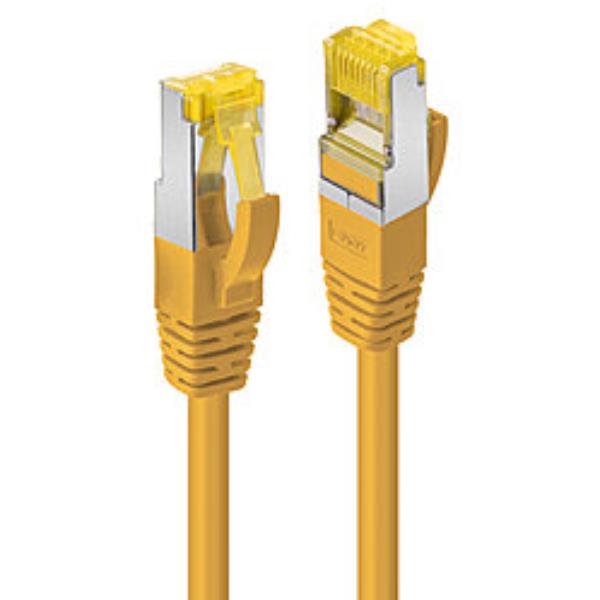 1M RJ45 S/FTP LSZH CABLE, YELLOW