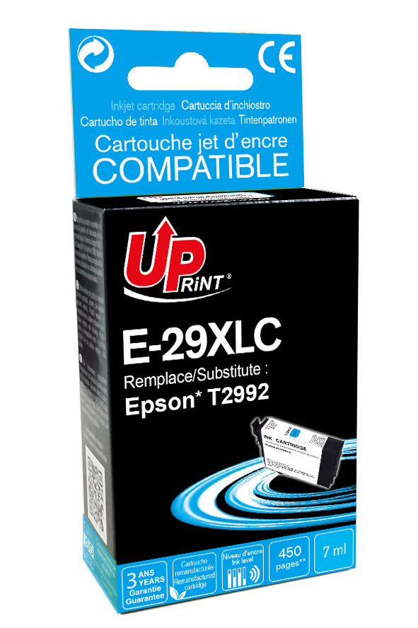 E-29XLC per EPSON T2982 T2992 Cartuccia inchiostro ciano 7 ml