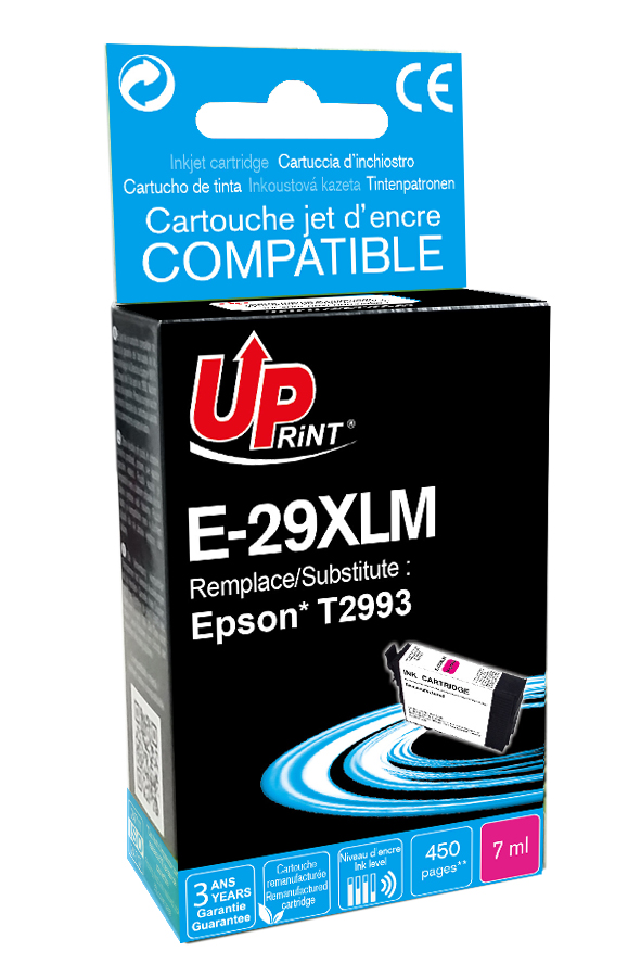 E-29XLM per EPSON T2983 T2993 Cartuccia inchiostro magenta 7 ml