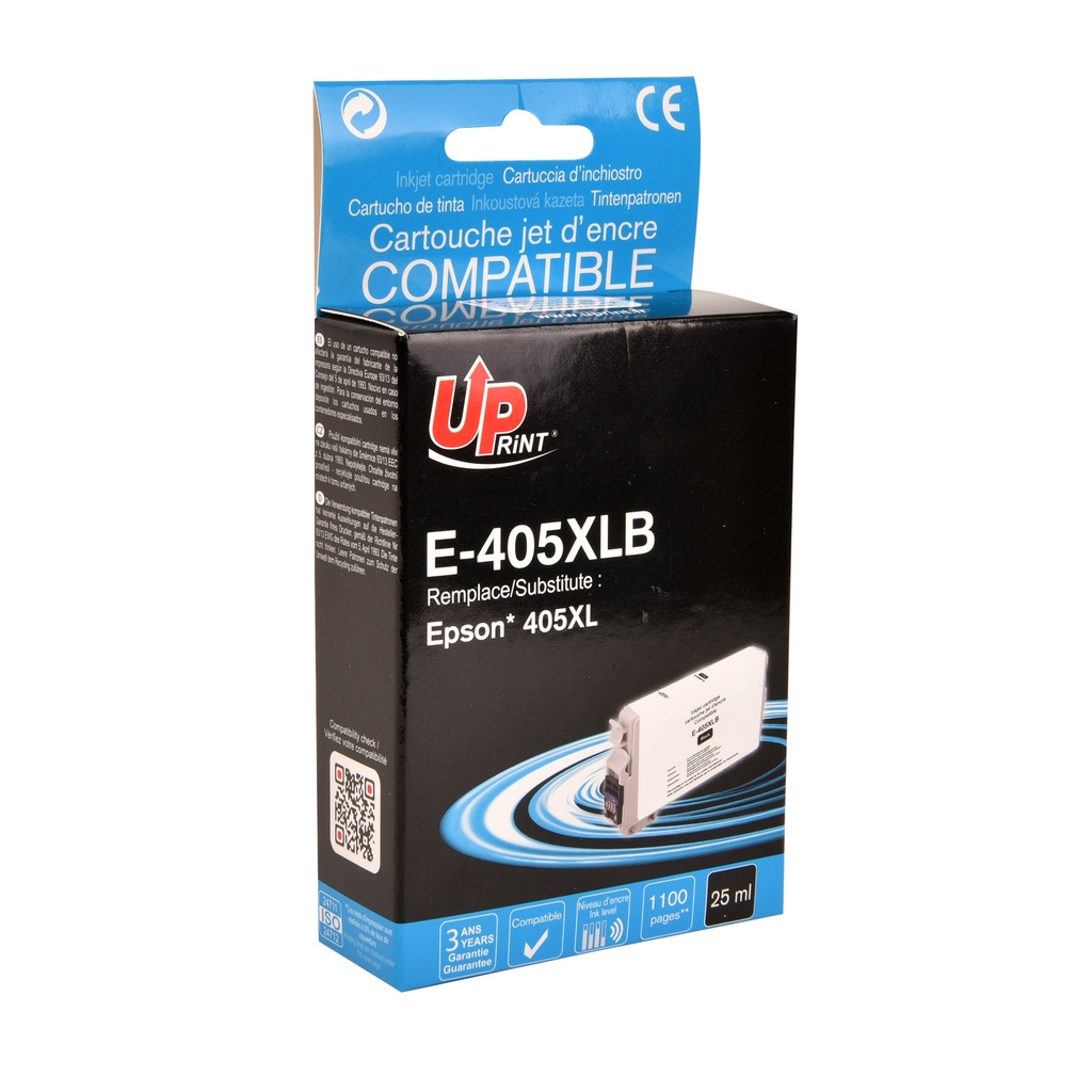 E-405XLB Per EPSON 405 Cartuccia inchiostro nero 25 ml