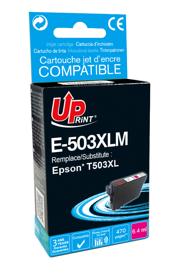 E-503XLM Per EPSON 503 Cartuccia inchiostro magenta 6,4 ml