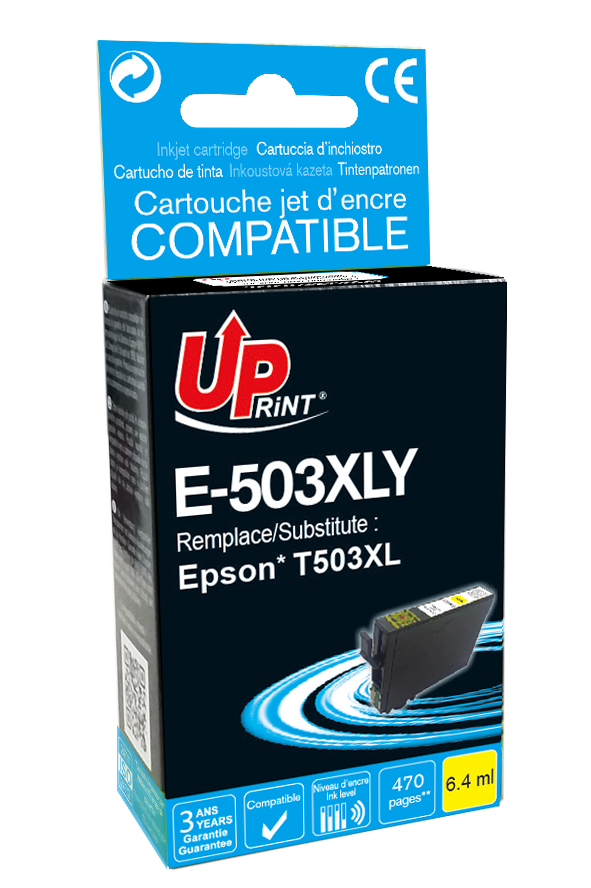 E-503XLY Per EPSON 503 Cartuccia inchiostro giallo 6,4 ml