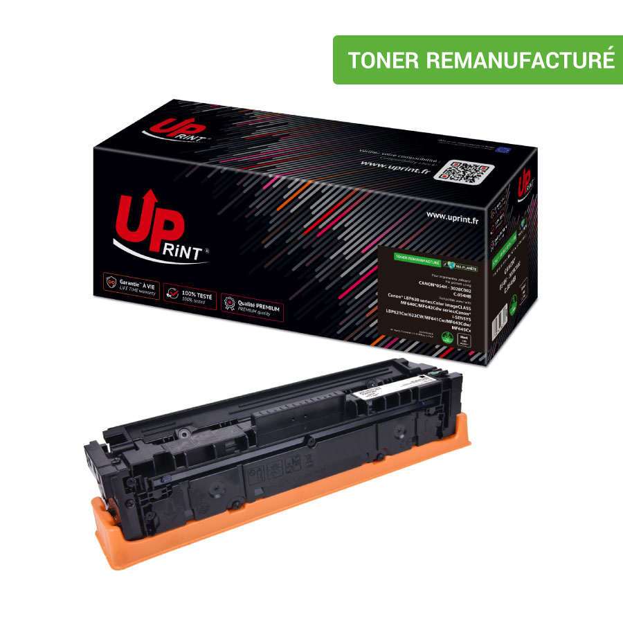 C.054HBK per CANON 054BK-054HBK toner nero 3.100pg