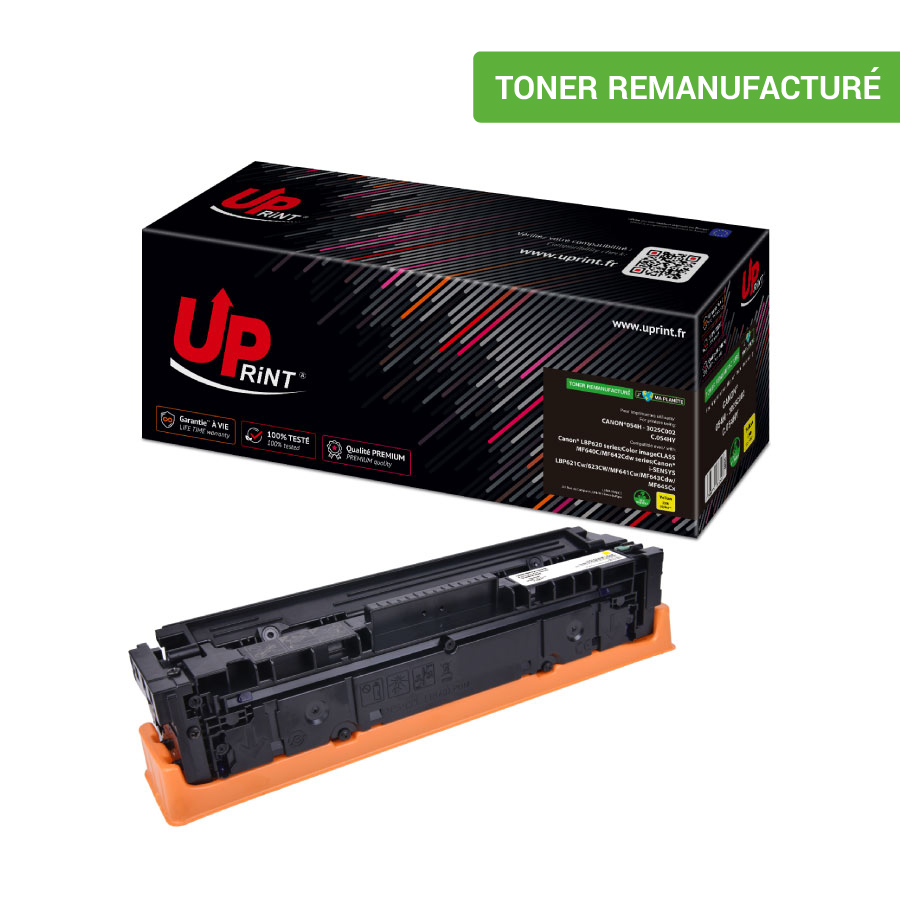 C.054HY per CANON 054Y-054HY toner giallo 2.300pg