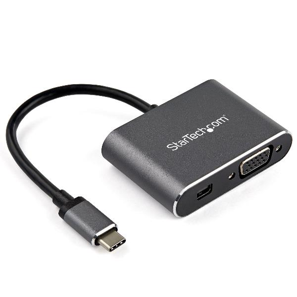 ADATTATORE USB-C A VGA O MDP 4K60HZ