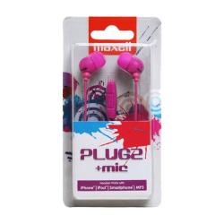 AURICOLARI MICROFONO PINK  PLUGZ  F