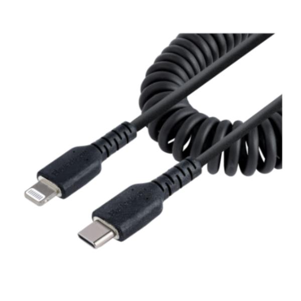 CAVO USB-C/LIGHTNING SPIRALATO