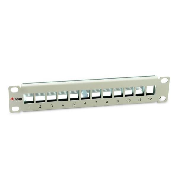 12-PORT KEYSTONE SHIELDED PATCH PAN