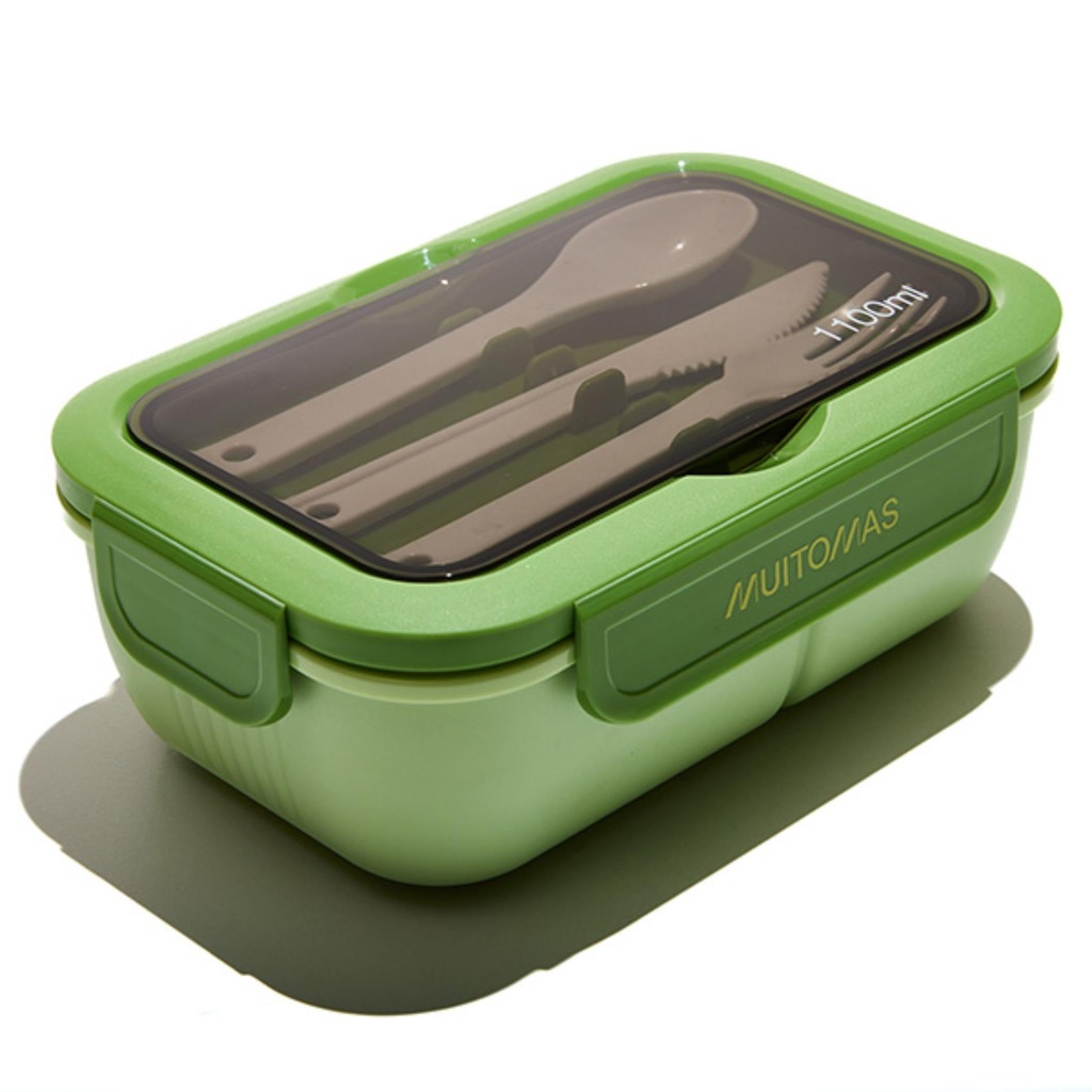 MUITOMAS LUNCH BOX SMALL GREEN