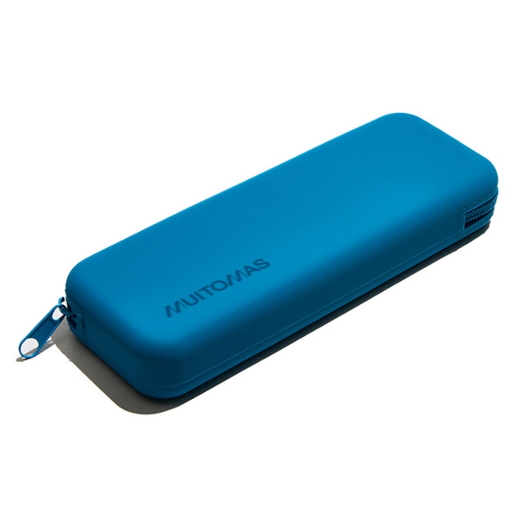 MUITOMAS SILICONE PENCIL CASE BLUE