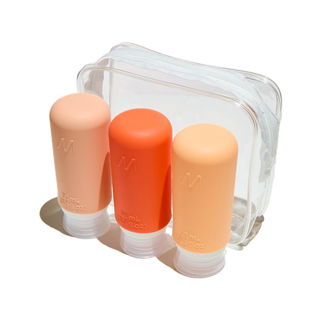 MUITOMAS SET 3PCS TRAVEL BOTTLES PF