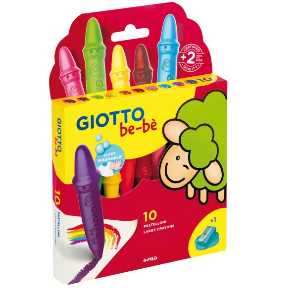 GIOTTO BEBE SUPERPASTELLONI A CERA