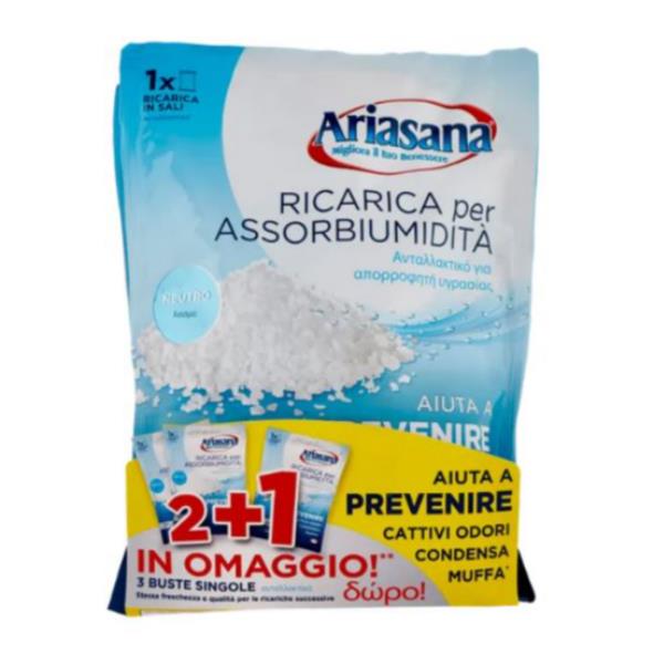 ARIASANA RICARICA SALI INODORE 450G