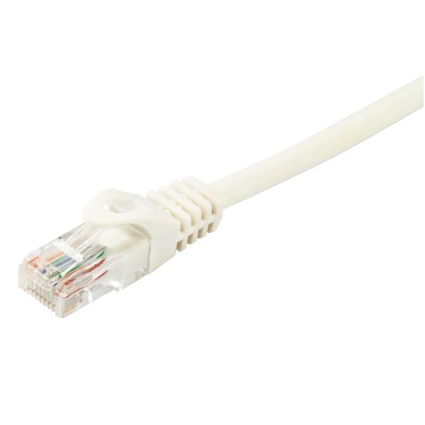 CAT.6A U/UTP PATCH CABLE  1M  WHITE