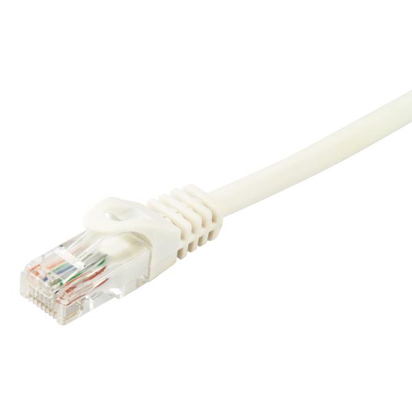 CAT.6A U/UTP PATCH CABLE, 10M, WHIT