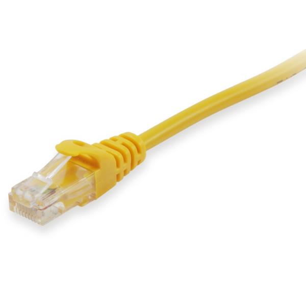 CAT.6A U/UTP PATCH CABLE, 0.5M, YEL