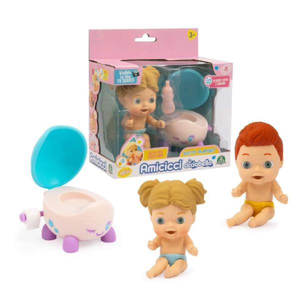 AMICICCI POTTY PLAYSET ASST