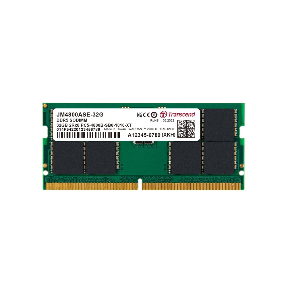 32GB JM DDR5 4800 SO-DIMM 2RX8 2GX8