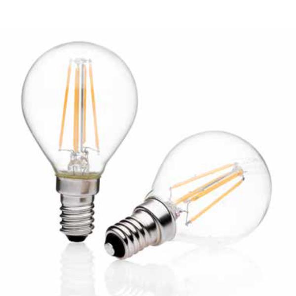 LED BULB E14 3 7 WATT 2700 GLASS