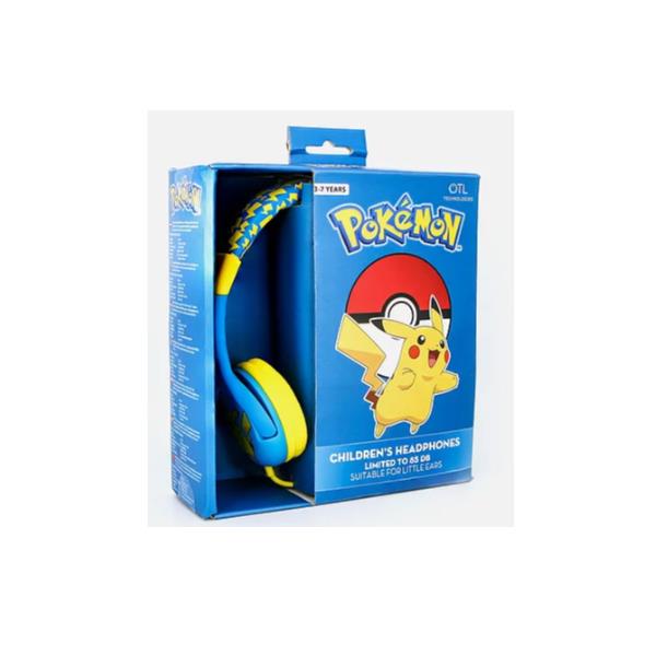 POKEMON PIKACHU CHILD HEADPHONES