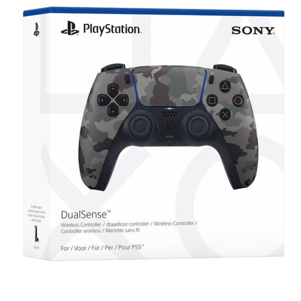 PS5 DUALSENSE GREY CAMO V2