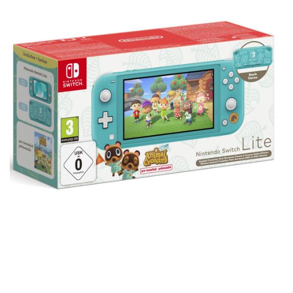 NIN SWITCH LITE ANIMALCROSSING BLUE