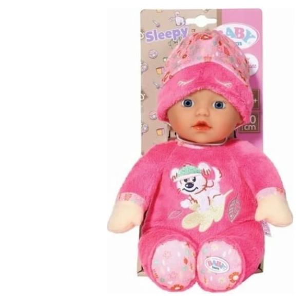 BABY BORN SLEEPY PINK 30CM