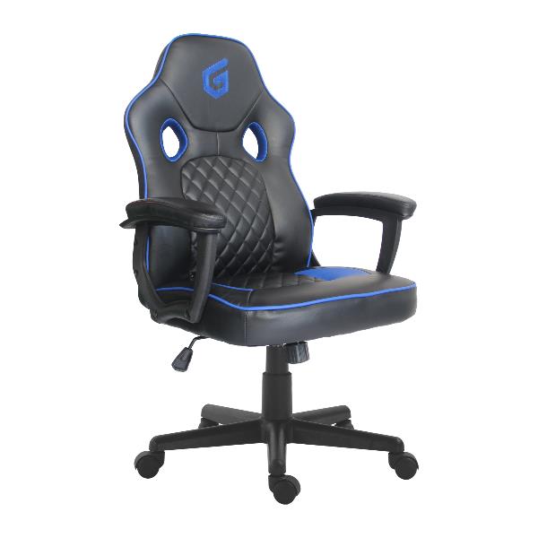 GAMING CHAIR ERGONOMIC BLACK BLUE