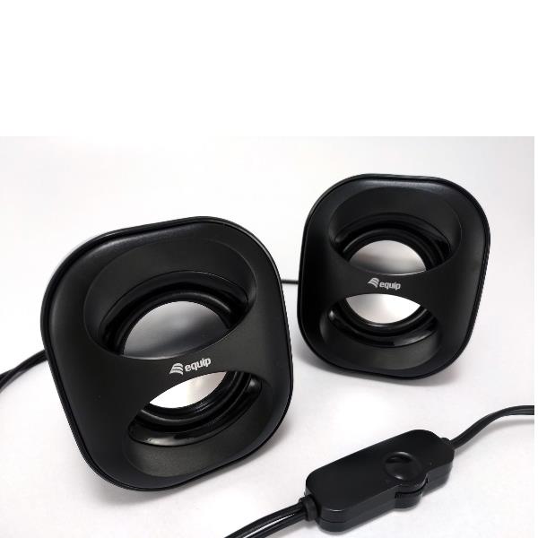 SPEAKER USB 2.0 BLACK RED