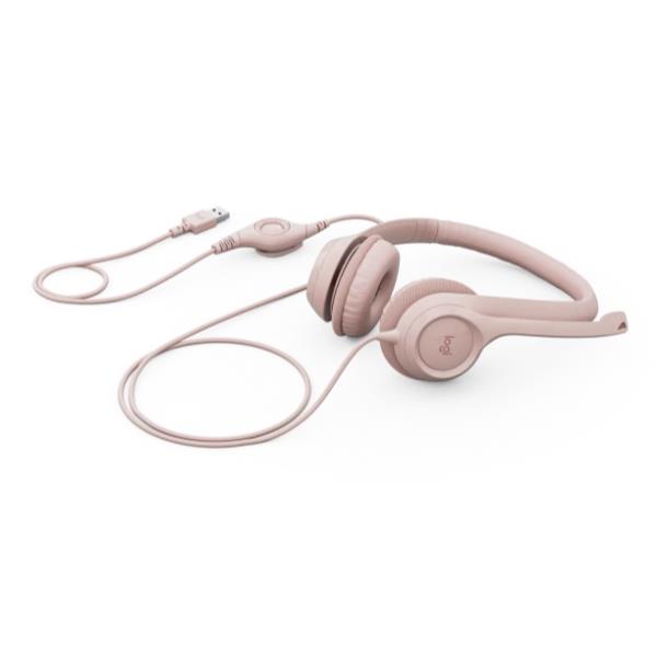 H390 USB PC HEADSET - ROSE