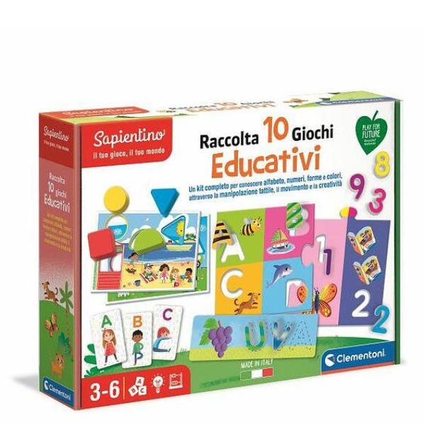 RACCOLTA 10 GIOCHI EDUCATIVI