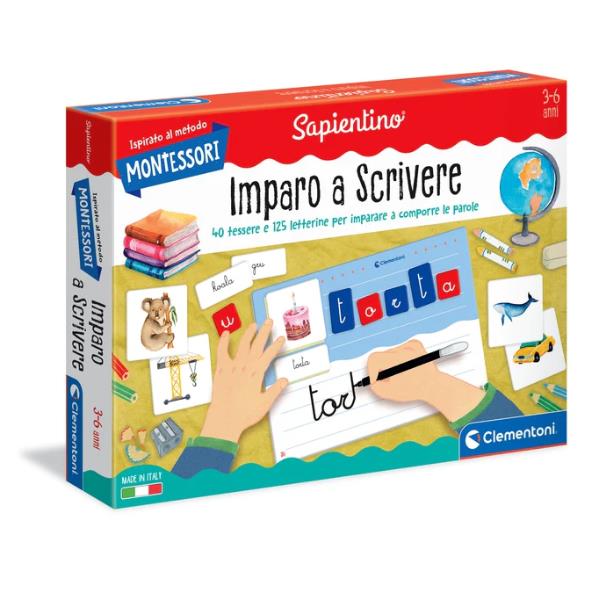 IMPARO A SCRIVERE-MONTESSORI