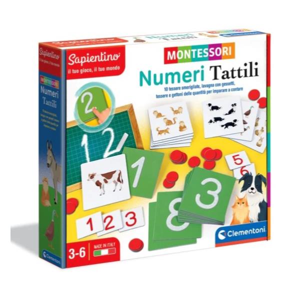 MONTESSORI - NUMERI TATTILI