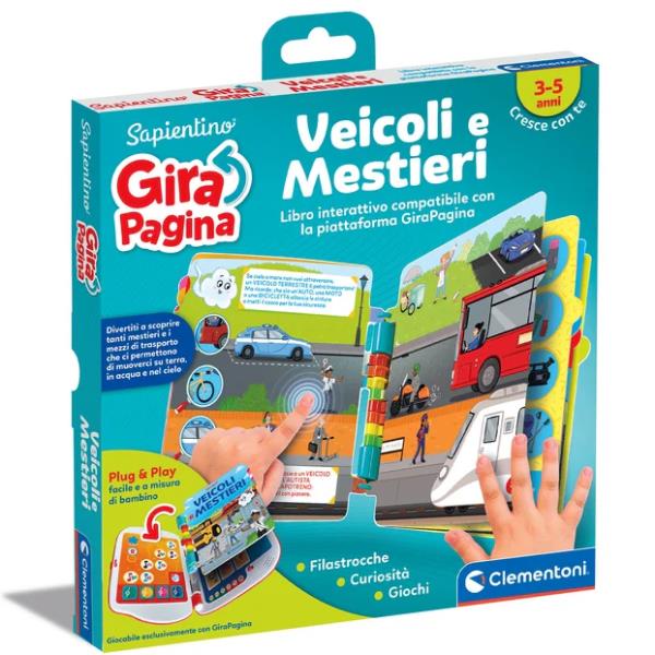 GIRAPAGINA - LIBRO VEICOLI MESTIERI