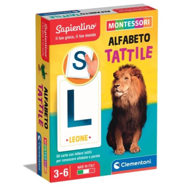 MONTESSORI - ALFABETO TATTILE