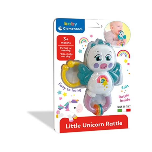 RATTLES TEETHING UNICORN