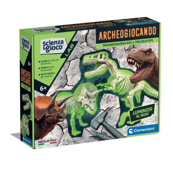 ARCHEOGIOCANDO - T-REX TRICERATOPO